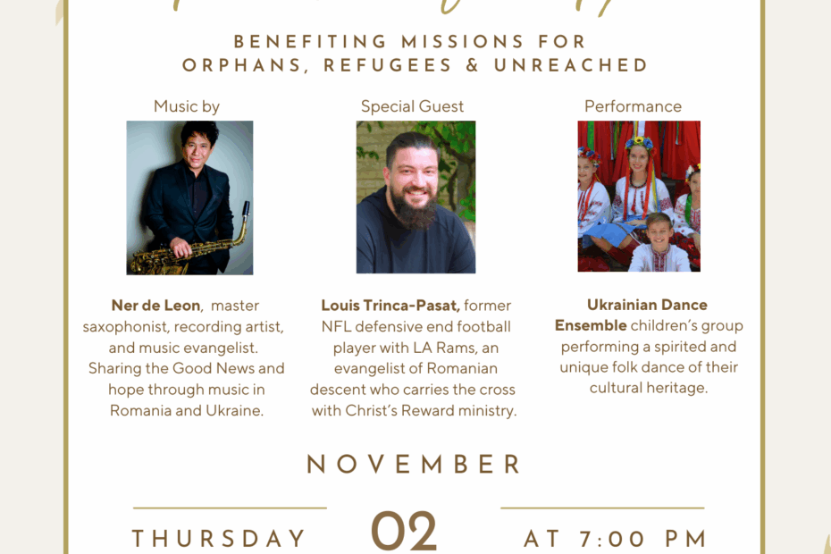 Harvest of Hope Gala event invitation.